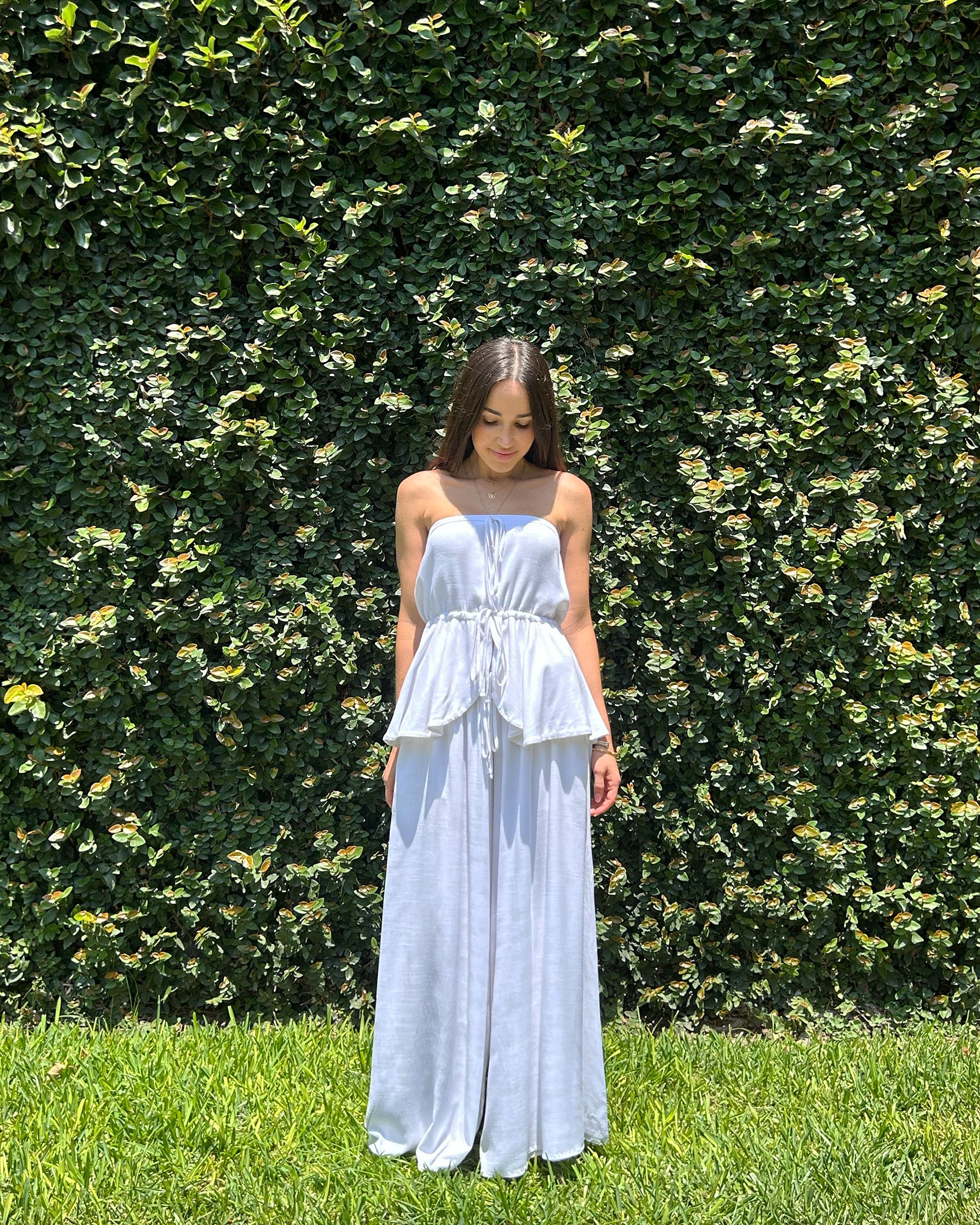 Top de Lino con Mangas Removibles