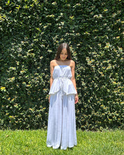 Top de Lino con Mangas Removibles